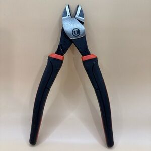 Crescent 8.5 in. High Leverage Diagonal Cutting Pliers with Dual Material Grips